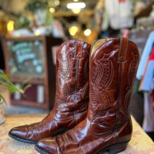 BOTTES DE COWBOY BOULET BRUNES